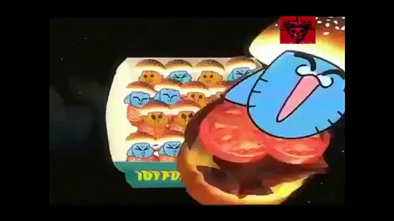 Joyful Burger (ジョイフルバ-ガ-) Japanese Ad - The Amazing World of Gumball Clip