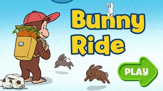 Curious George Bunny Ride Funny English Game for Kids