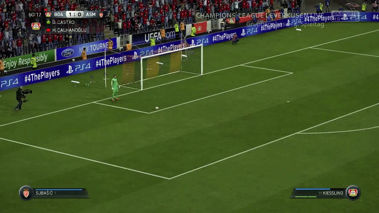 FIFA 15 : Champions-League 2014/15 : Bayer 04 Leverkusen - AS Monaco : 2. Halbzeit