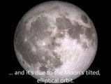 The Moon: an hour-by-hour Time Lapse Visualization for a Full Year!