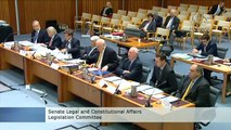 Senate Estimates: Larissa Waters questions impacts of budget cuts to legal aid on the family court