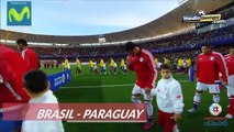 Los goles de: Brasil - Paraguay (1 - 1) (3 - 4 Penales)