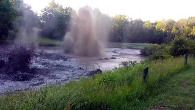 Explosion de gaz naturel en inde