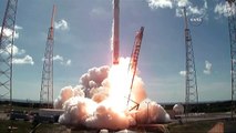 Rocket explodes  - Nasa SpaceX launch to International Space Station
