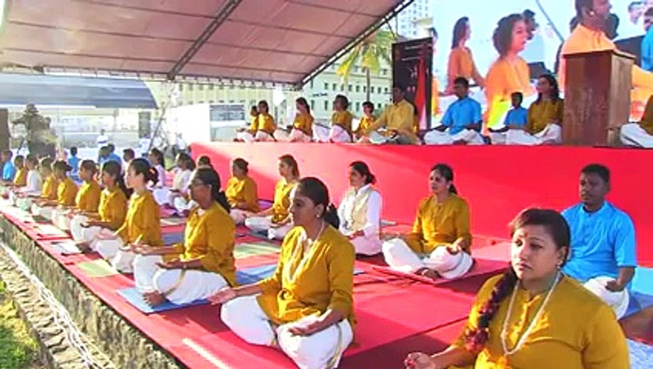 International Yoga Day in Sri Lanka