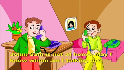 How to talk on a Telephone || English Language Learning