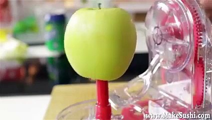Really cool and simple apple peeler