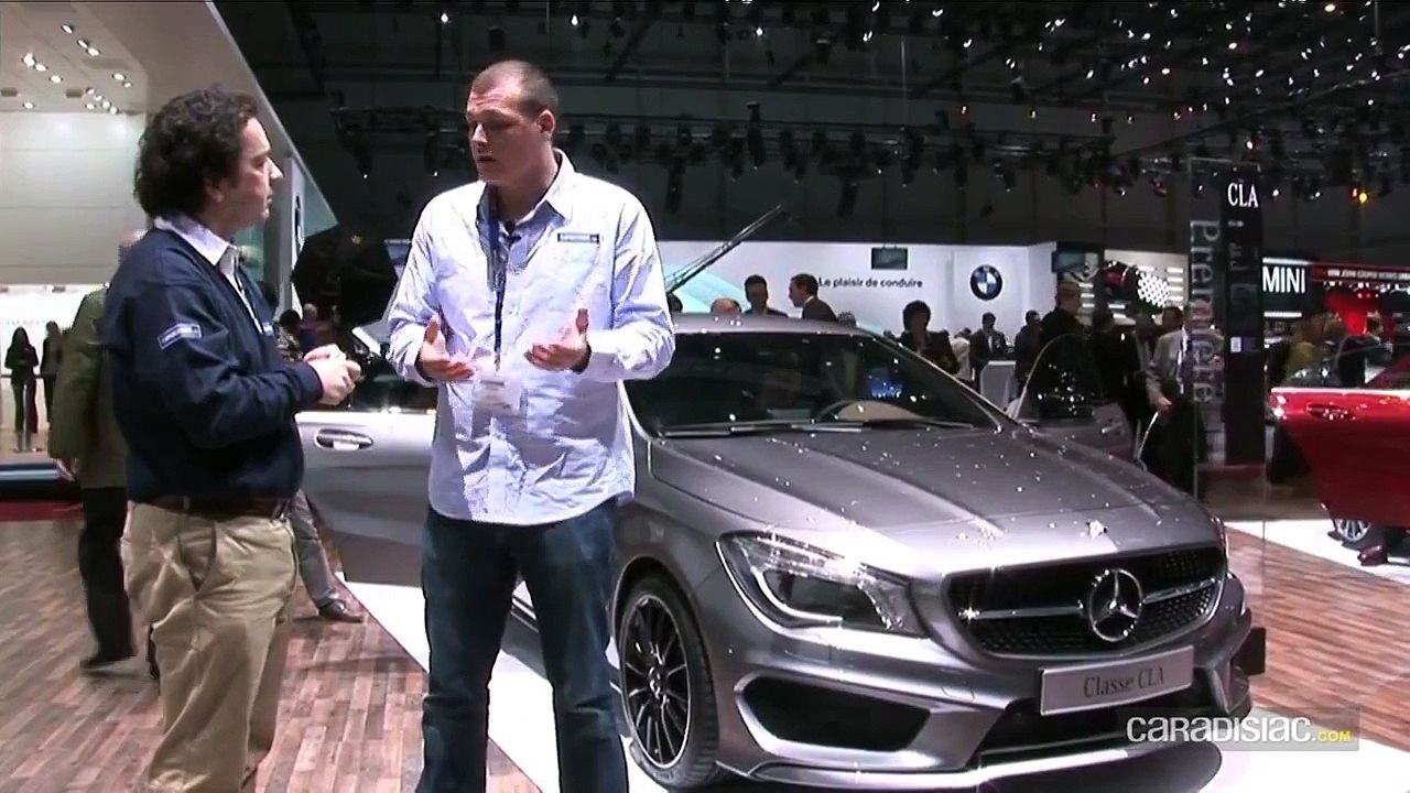 Genève 2013 Mercedes CLA : première étape