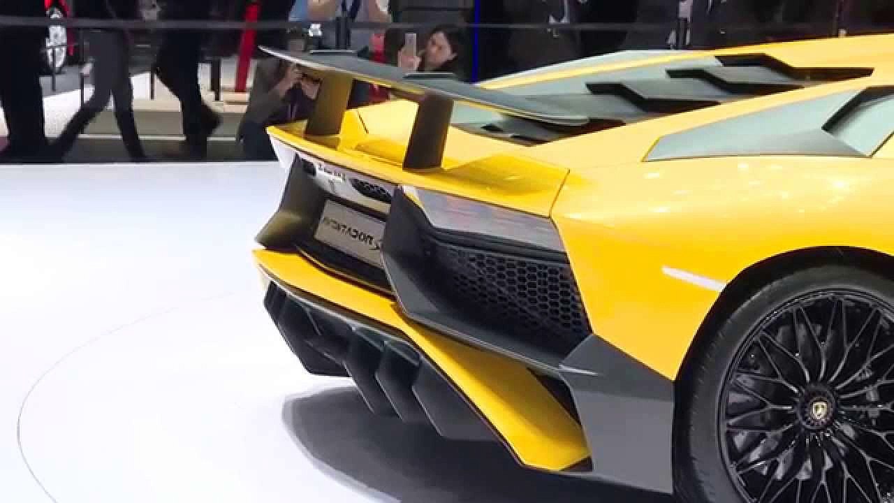 Aventador SV - Geneva Motor Show 2015 Press Conference