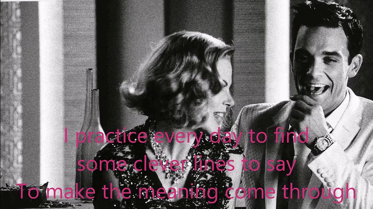 Something Stupid - Robbie Williams & Nicole Kidman (lyrics)