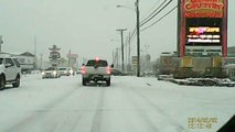 Branson Missouri Feb 2 2014 Snow Storm Drive 5