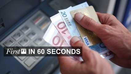 FirstFT - Greek sell-off, Spacex rocket