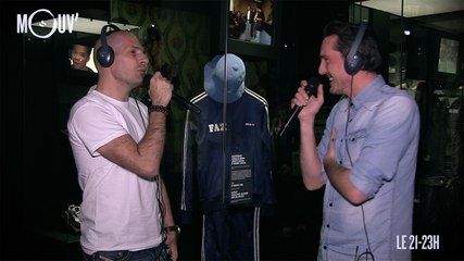 MOUV' @ l'expo "Hip-Hop : du Bronx aux rues arabes" avec AKHENATON