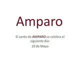 Origen y significado del nombre Amparo
