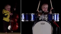 Un groupe de musique entièrement composé de bébés