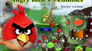 Давай поиграем 13 - flash game: Angry Birds Vs Zombies