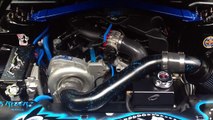 2011-2014 Mustang V6 Airaid Throttle Body Spacer and BBK Throttle Body