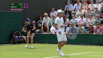 Čilić - Moriya 6-3 6-2 7-6 (4), posljednji bodovi, 29.06.2015.