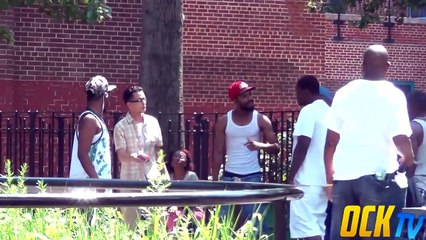 Punch Prank (GONE WRONG) - Pranks - PUNCHED IN THE FACE & KNIFE PULLED - Pranks in the Hood