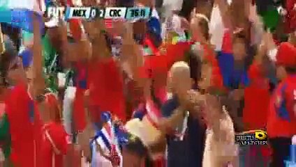 Mexico vs Costa Rica 2-2 Goles Resumen Completo 2015
