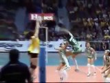 UAAP S75 MVP Ara Galang 's Powerful Full Throttle Spikes