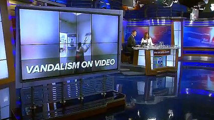 Angry woman throws fit inside cell phone store, moons camera - Detroit Michigan