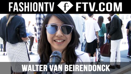 Walter Van Beirendonck Arrivals Spring/Summer 2015 | Paris Men’s Fashion Week | FashionTV