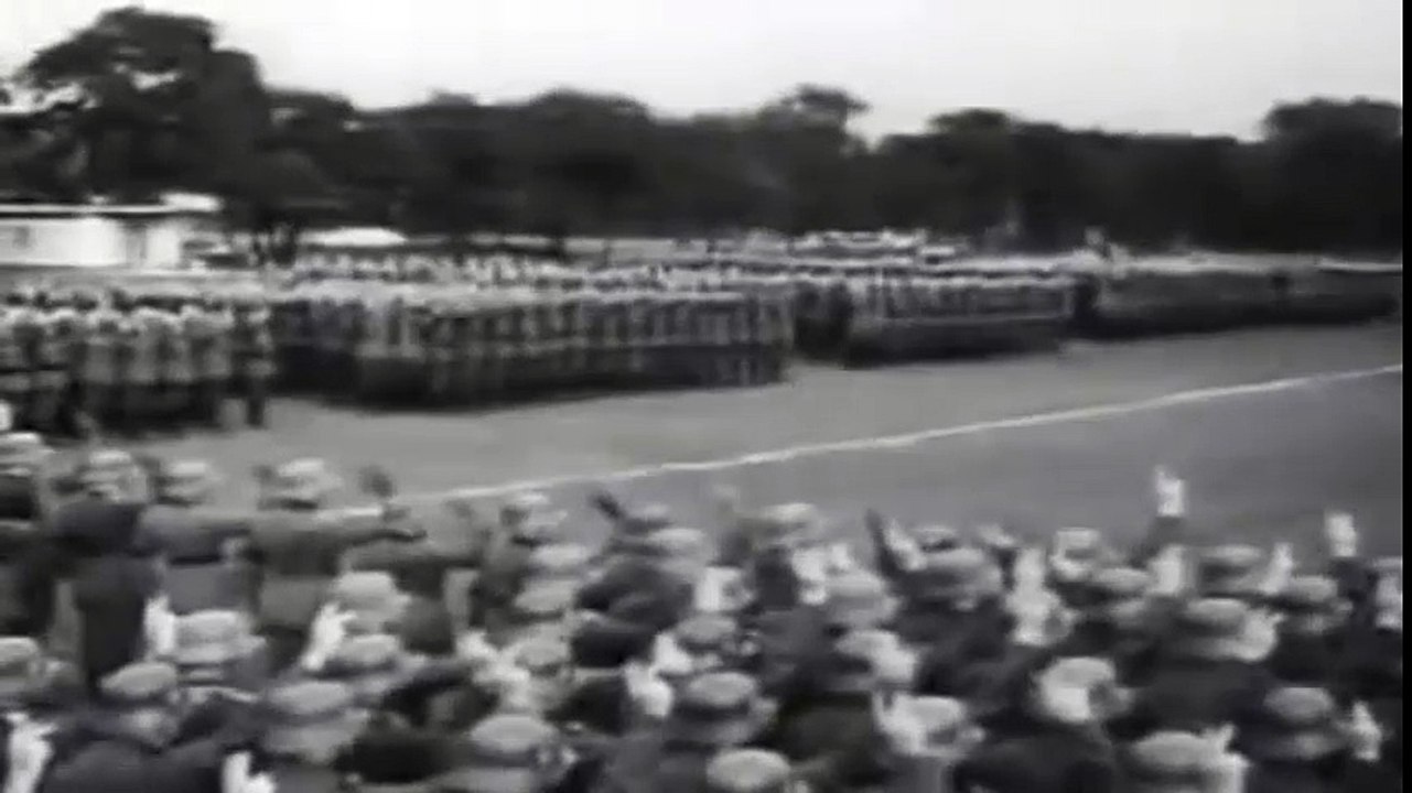 Deutsche Wochenschau - 1934 Staatsbegrabnis Hindenburg