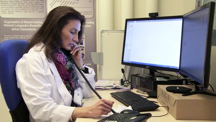 DOMOPLAIES : prise en charge des plaies à distance en Basse-Normandie et Languedoc Roussillon