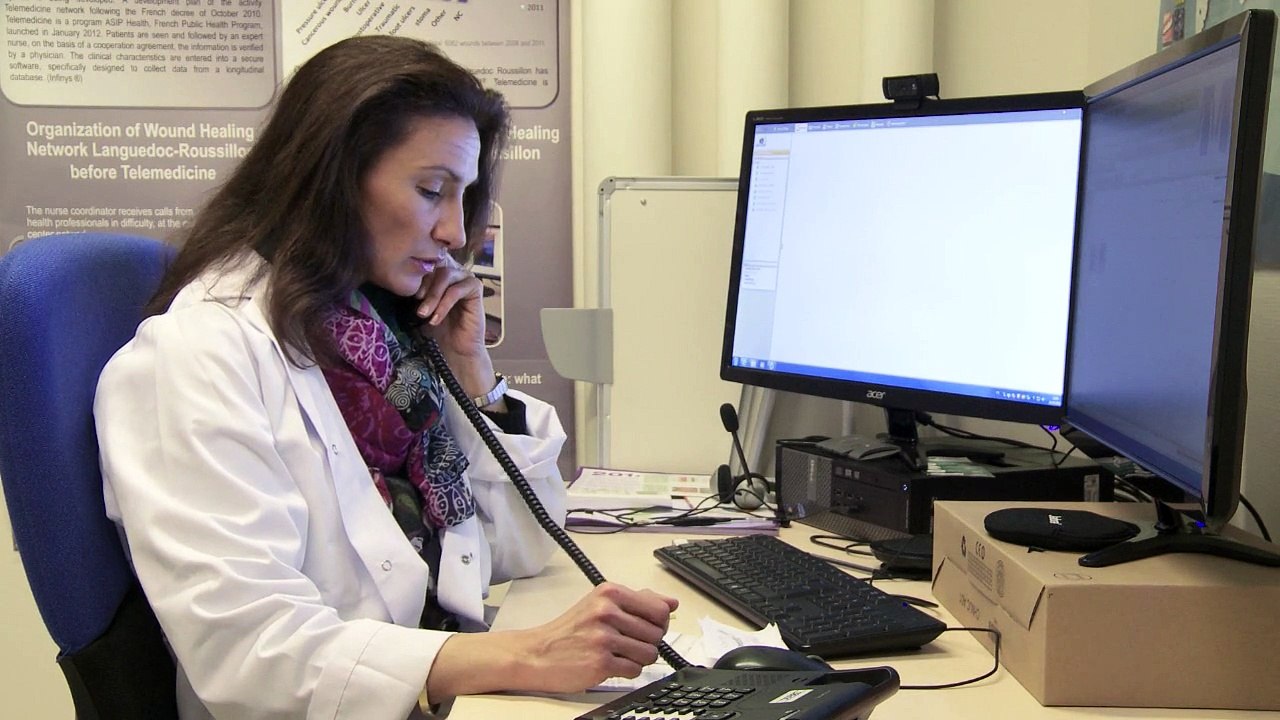 DOMOPLAIES : prise en charge des plaies à distance en Basse-Normandie et Languedoc Roussillon