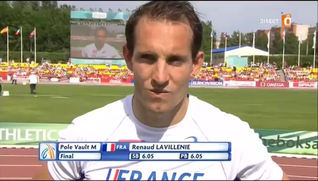 32 et 33. ChE athlé par équipes 2015, J2, lancer du marteau F et saut à la perche H