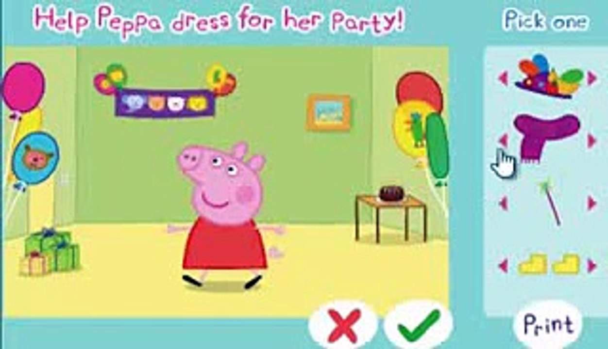 Peppa Pig Dress Up Online Games Cartoon Mo