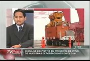 China cerró el 2011 como el principal destino de las exportaciones peruanas