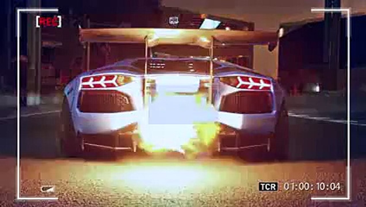 INSANE FLAMES! Lamborghini Aventador LP720-4 Ft. Liberty Walk-Armytrix-Airrex-Forgiato