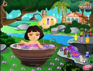 NEW Cute Dora Bathing Game Online Games DOra Game HD Kids Girls HD Best
