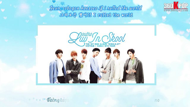 [Vietsub+Kara][Audio] Outro Luv in Skool - BTS [BTS Team]