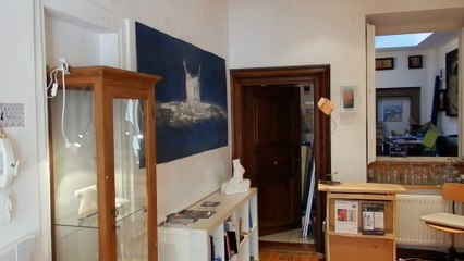 video expo juin 2015 Ewa Bathelier et Ingbert Brunk à la galerie d'art La Paix Sélestat France 001