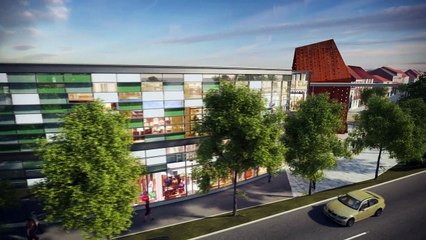 Beauvais : le futur centre commercial du Jeu de paume