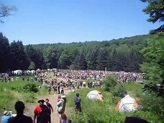 National Rainbow Gathering 2010 July 4th Om Circle