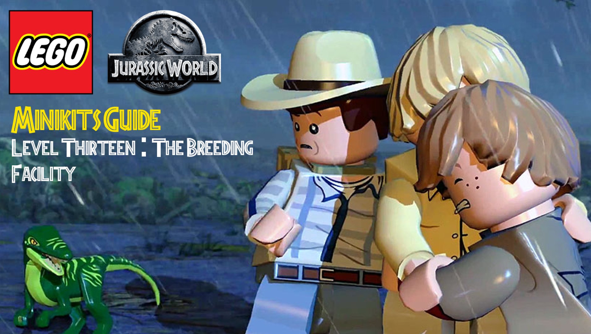 Lego Jurassic World - Level 13 - Breeding Facility Minikits Guide - video  Dailymotion