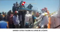 Les sauvetages des migrants en mer continuent au large de la Libye