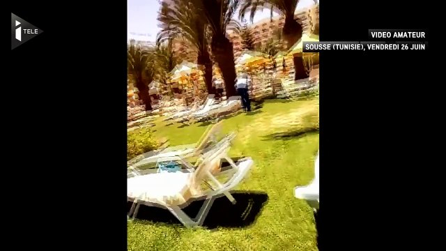Attentat de Sousse: un témoin poursuit le tueur en filmant la scène