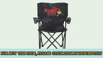 Illinois State University with Redbird Head Black Folding Camping Chair with Carry Bag