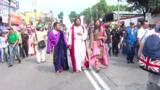 Transcurre con tranquilidad la Pasión de Cristo en Iztapalapa