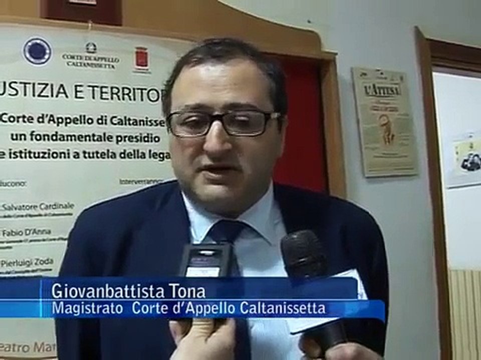 Corte Appello di Caltanissetta Per scongiurare la chiusura accorpamento con Agrigento