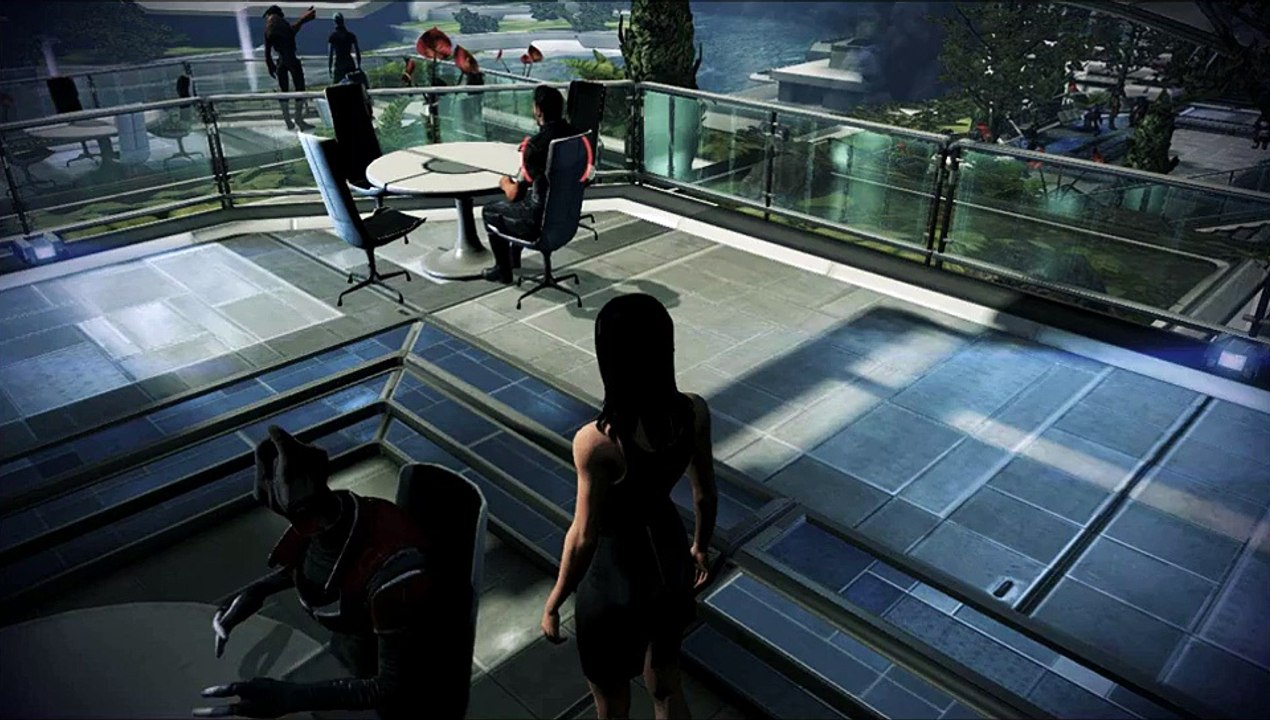 Kaidan Alenko/Femshep Romance, Lunch Date on the Citadel [Mass Effect 3]