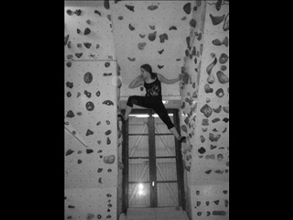 Scéance d'escalade avec ma Cosi'