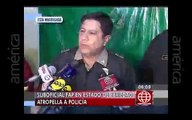Suboficial de la FAP ebrio atropelló a policía en Surco