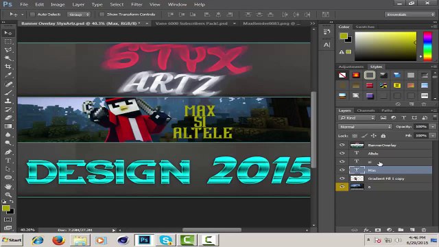 Minecraft Banner Maxsialtele Fanart Duel With Razerart Video