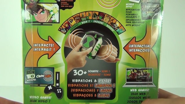 Ben 10 Omniverse Omni-Link Omnitrix Toy Review, Bandai